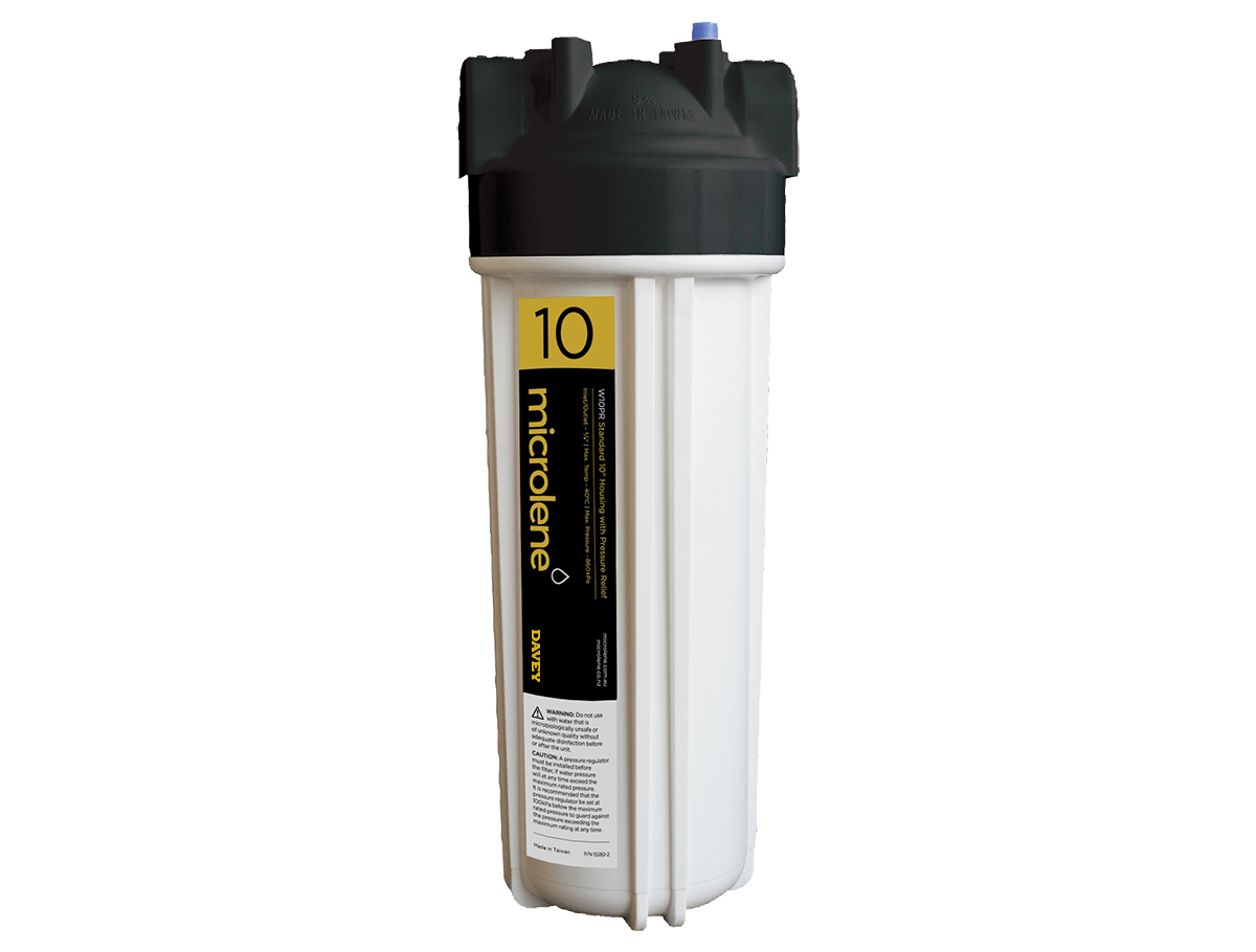 Davey Microlene 10" Filter Housing for Mains Water