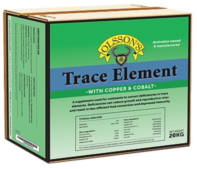 Olsson's Trace Element Lick Black Plus Copper and Cobalt