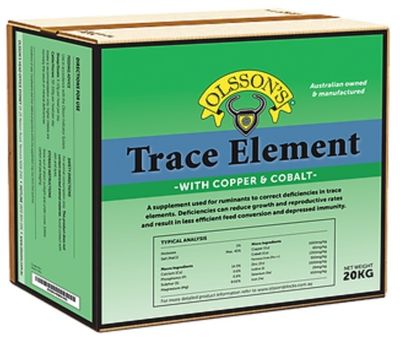 Olsson's Trace Element Lick Black Plus Copper and Cobalt