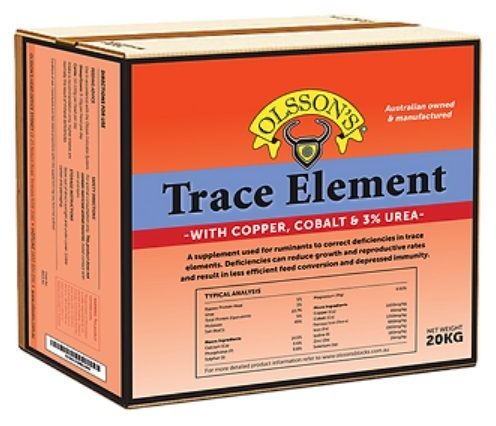 Olsson's Trace Element Lick Block with Copper, Cobalt and 3% Urea