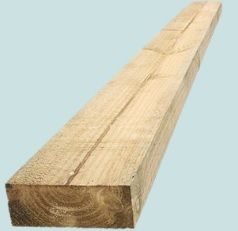 Pine Garden Sleepers, 2.4m x 200mm x 75mm