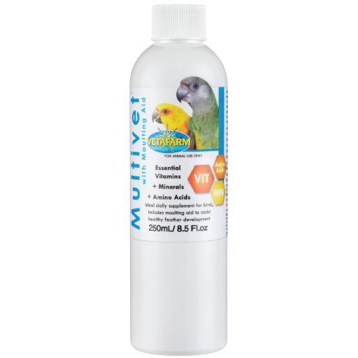Vetafarm Multivet Liquid, with Moulting Aid, 100ml