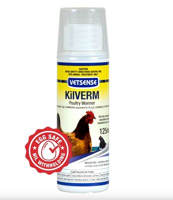 Vetsense Kilverm Pig & Poultry, 125ml