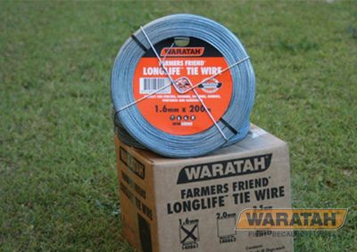 Waratah Farmers Friend Tie Wire, Longlife Blue