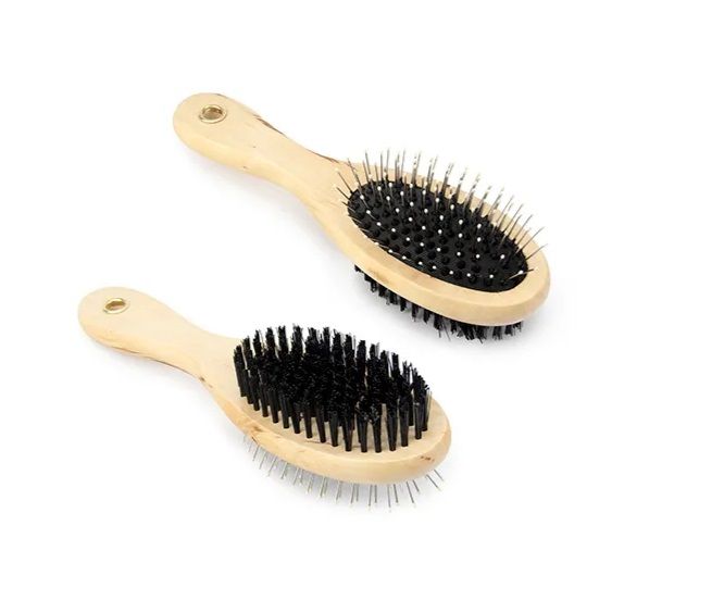 Pet Double Oval Brush