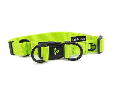 Nylon Double Ring Dog Collar - Premium