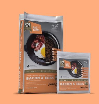 Meals for Mutts, Hypoallergenic, Grain & Gluten Free, Bacon & Eggs