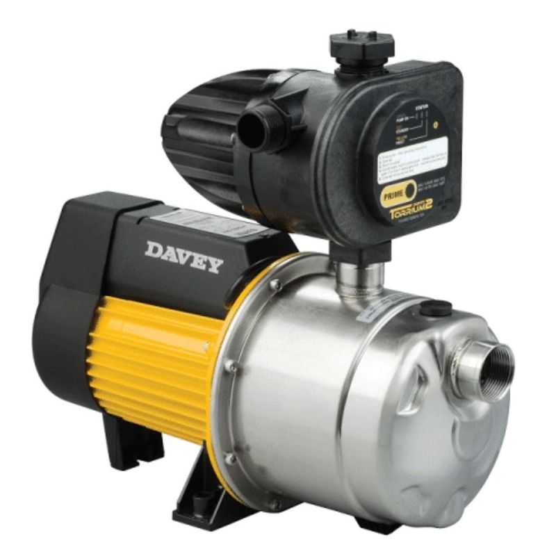 Davey Pump  HS60-08T Home Pressure System With Torrium2 Pressure Controller