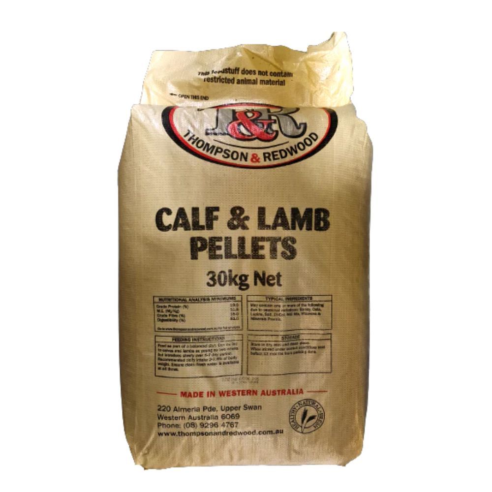 T&R Calf and Lamb Pellets - 30kg