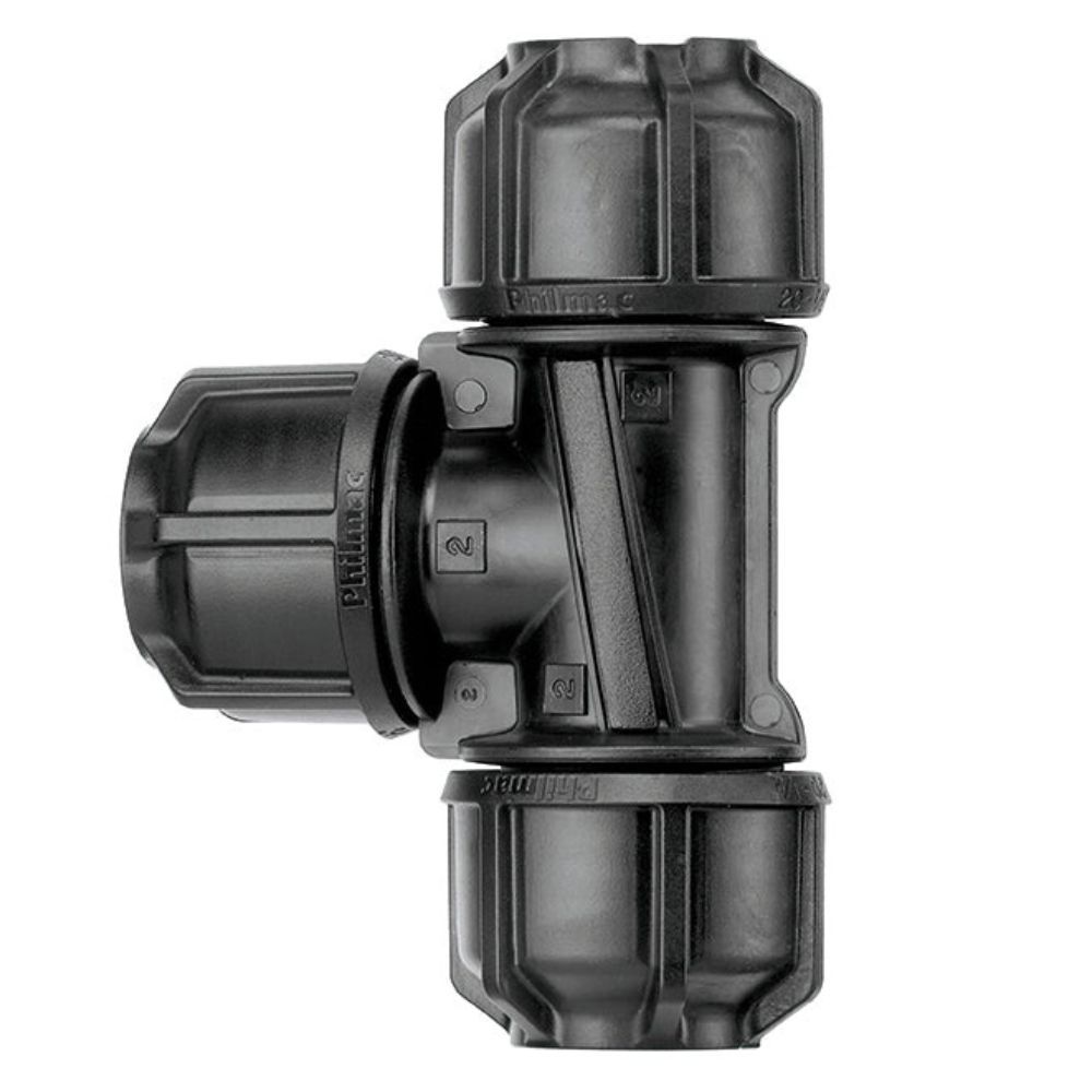 Philmac 3G Metric Tee Poly X Poly X Poly - Various Sizes