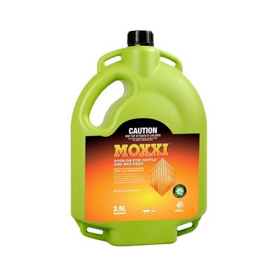MOXXI™ Pour On for Cattle and Red Deer, 2.5L
