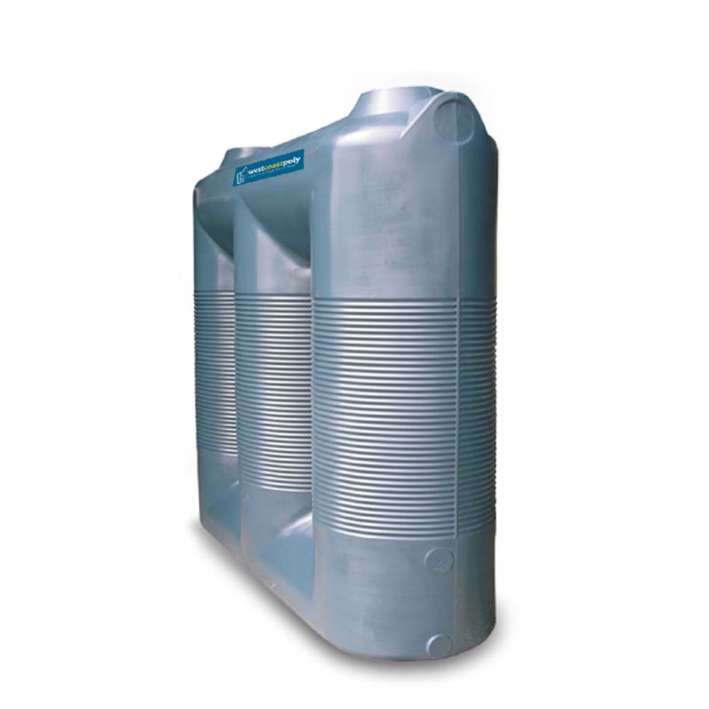 West Coast Poly 2,500L Space Saver Slimline Tank