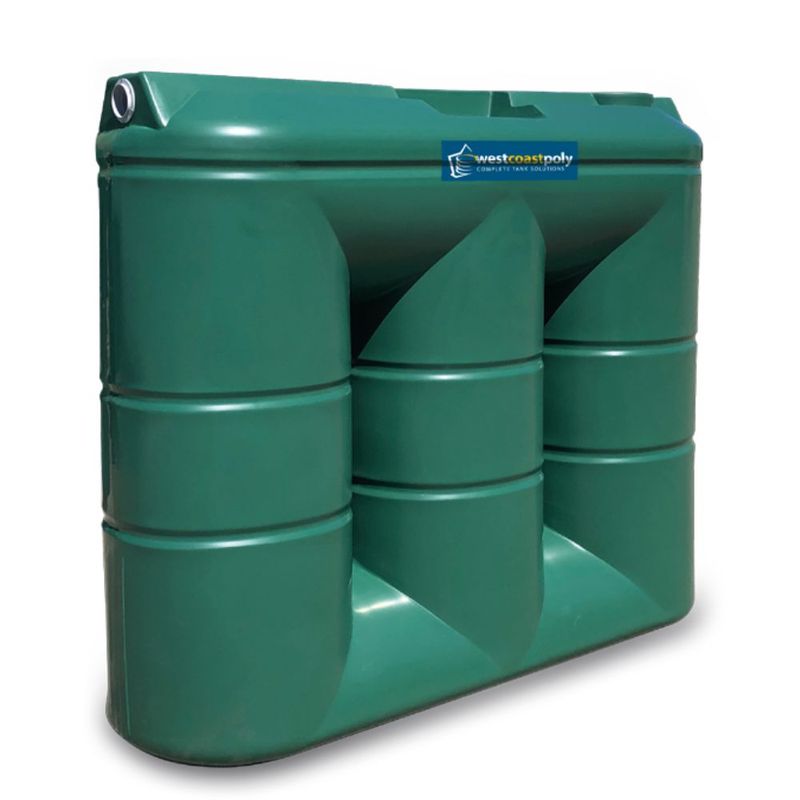 West Coast Poly 3,000L Terrace Slimline Tank