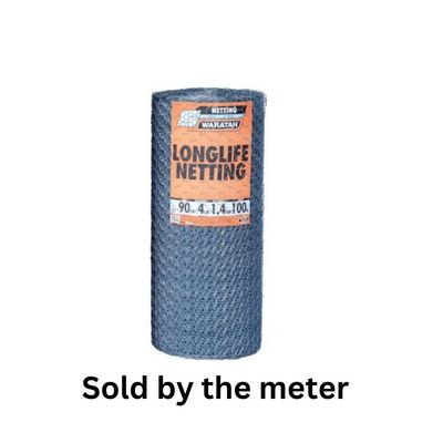 Waratah Rabbit Netting Longlife Blue 90-4.0-1.4 - By the meter