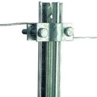 Gallagher Galvanised Earth Clamp 3 pack