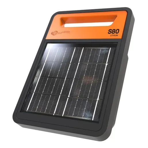 Gallagher S80 Lithium Solar Fence Energizer 8KM