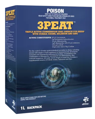3 PEAT Triple Active Combination Sheep Drench