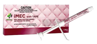 iMEC™ with Tape Broad Spectrum Horse Wormer  7.74g