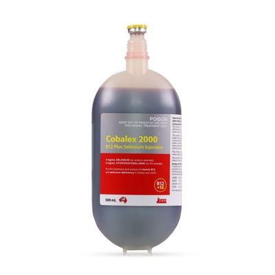 Cobalex 2000 B12+ Selenium Injection 500ml
