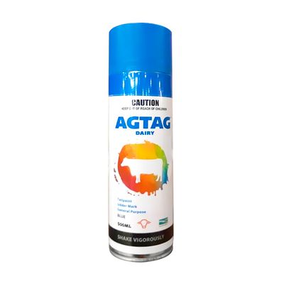 AGTAG Dairy Aerosol Tail Paint Blue 500gm