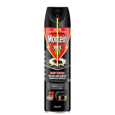 Mortein Powergard Easy Reach Crawling Insect Surface Spray, 350g