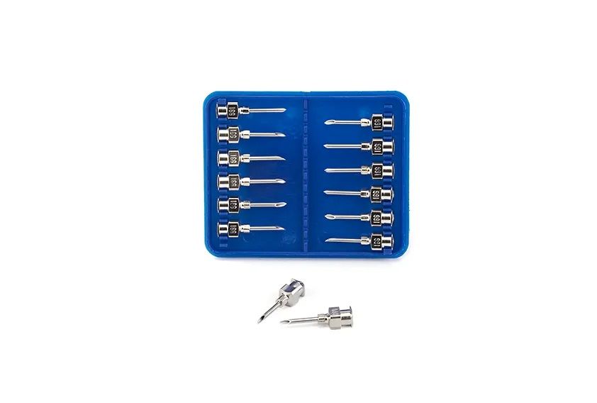 Luer Needles, Pack 12 - Multiple Sizes, Gauge: 16G x 1/2"