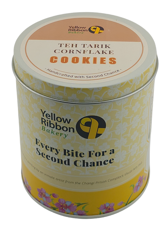 Teh Tarik Cornflake Cookies