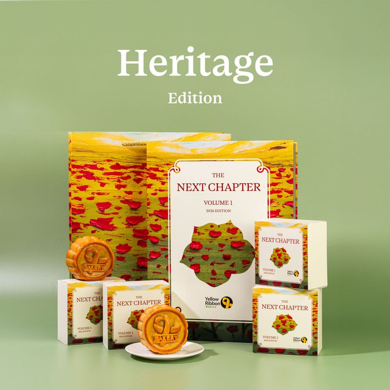 Heritage Edition The Next Chapter Volume 1 Yellow Ribbon Bakery Mid Autumn 2026 Mooncake Set