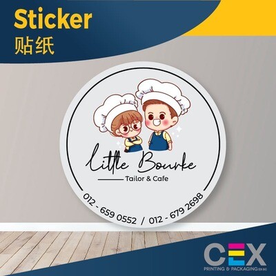 3cm Sticker