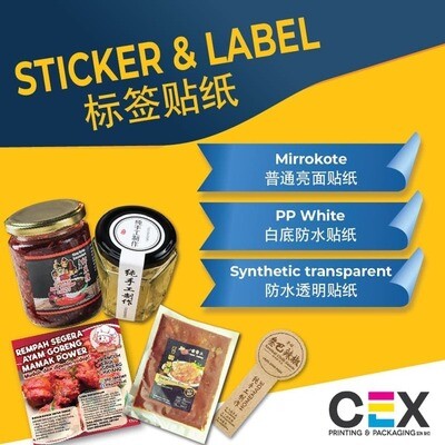 Sticker &amp; Label