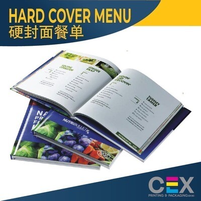 Hard Cover Menu