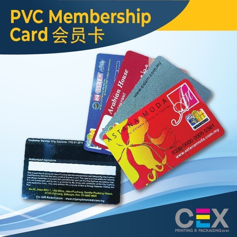 PVC Membership Card