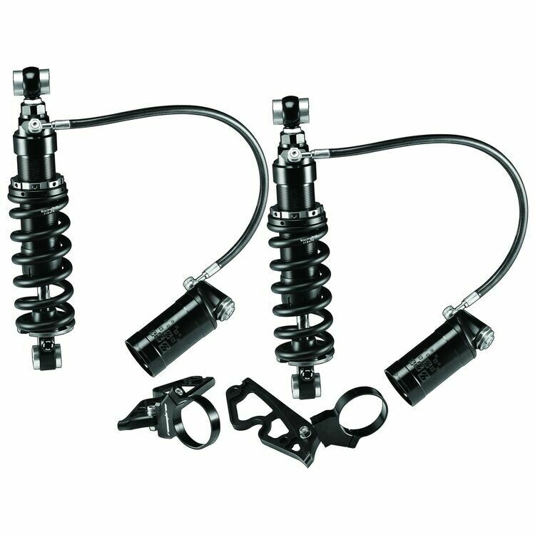 RacingBros HLR Shocks With Remote Reservoirs For Harley-Davidson Touring 1984-2022