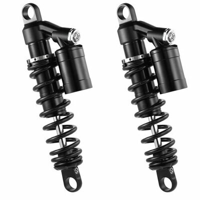 RacingBros HD HLR Remote Reservoir Shocks For Harley-Davidson Sportster and FXR 12.5&quot; Standard