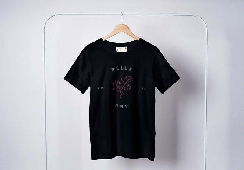 Belle Ame Logo Top (Black)