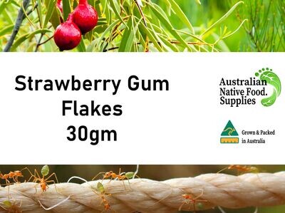 Strawberry Gum Flakes 30gm