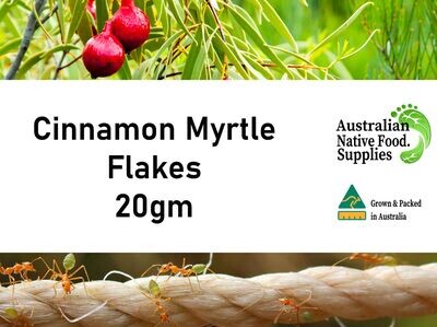 Cinnamon Myrtle Flakes 20gm