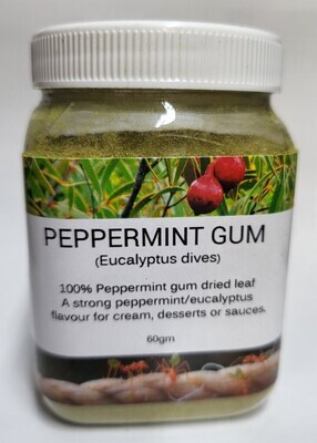 Peppermint Gum Powder or flakes 60gm