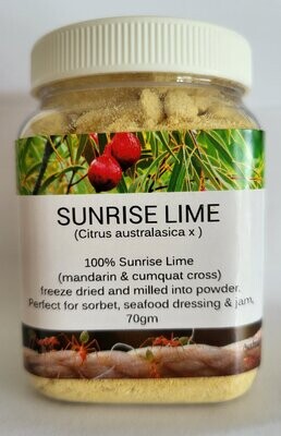 Sunrise Lime 70gm