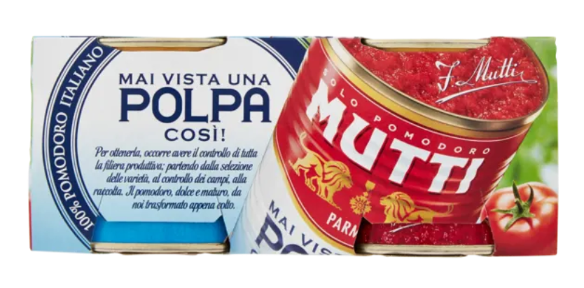 🌼 Mutti Polpa di Pomodoro 2 x 210 g