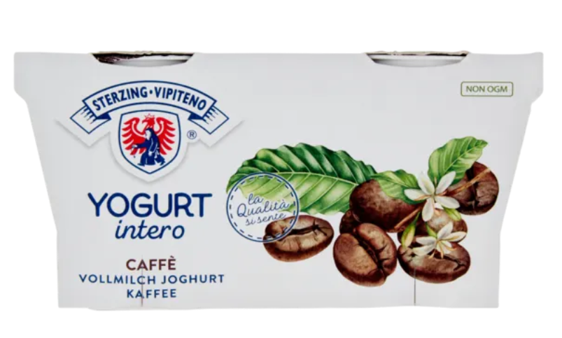 Sterzing Vipiteno Yogurt intero Caffè 2 x 125 g