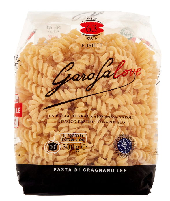Garofalo Fusilli 63 Pasta di Gragnano IGP 500g  3 PEZZI