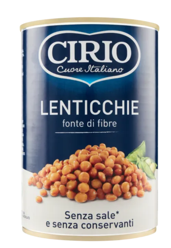 Cirio Lenticchie 410 g