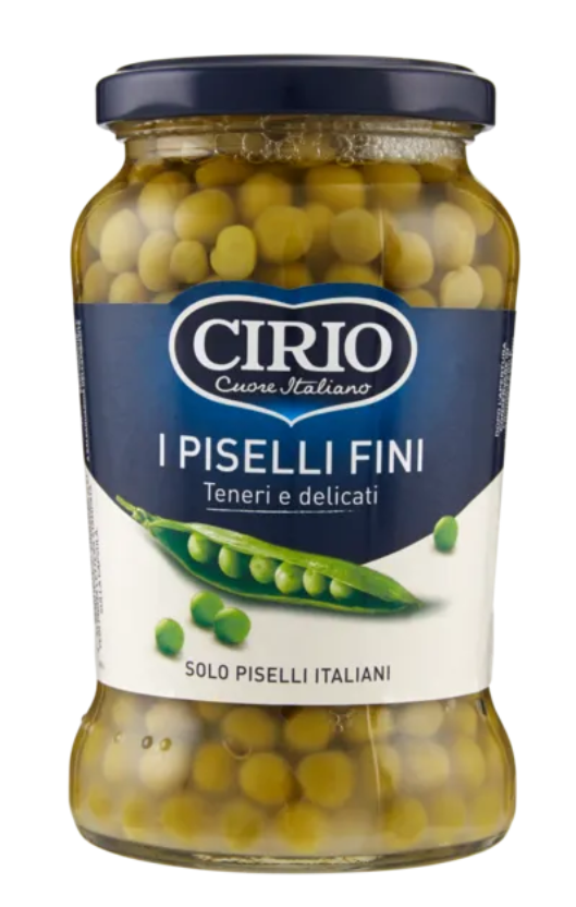 Cirio I piselli fini 360 g
