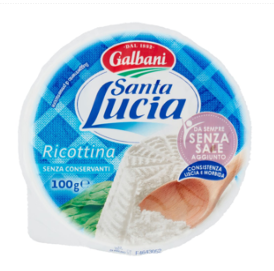 GALBANI Santa Lucia Ricottina 100g * 2 PEZZI