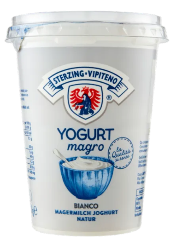 Sterzing Vipiteno Yogurt magro Bianco 500g
