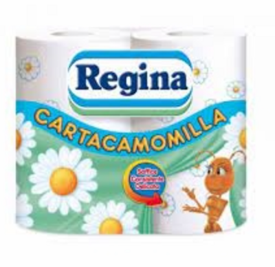 REGINA CARTACAMOMILLA IGIENICA 4ROTOLI