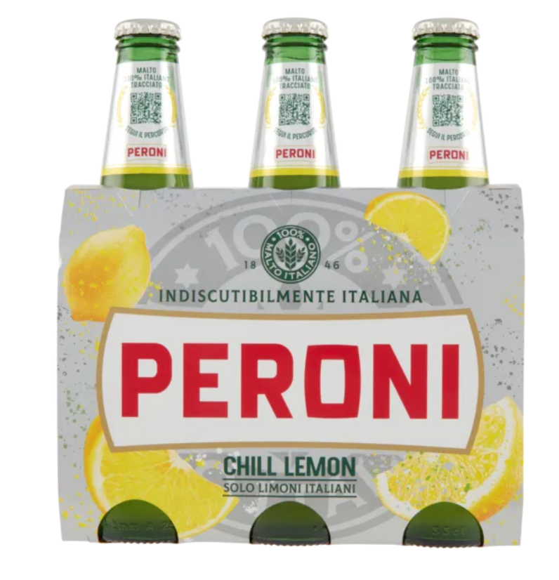 Peroni Chill Lemon 3 x 33 cl