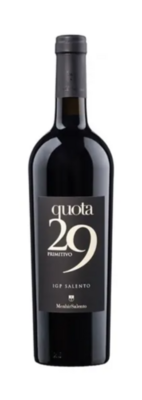 💛 Vino Menhir Q29 Primitivo Igt 750 Ml