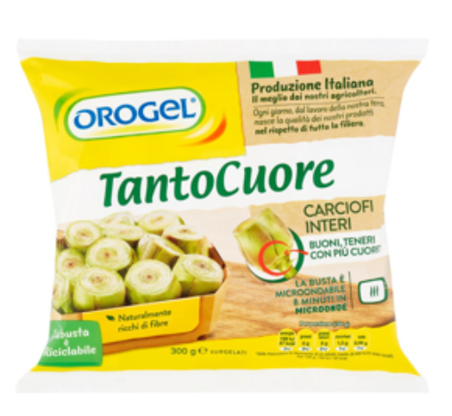 ♥️ Orogel TantoCuore Carciofi Interi Surgelati 300 G